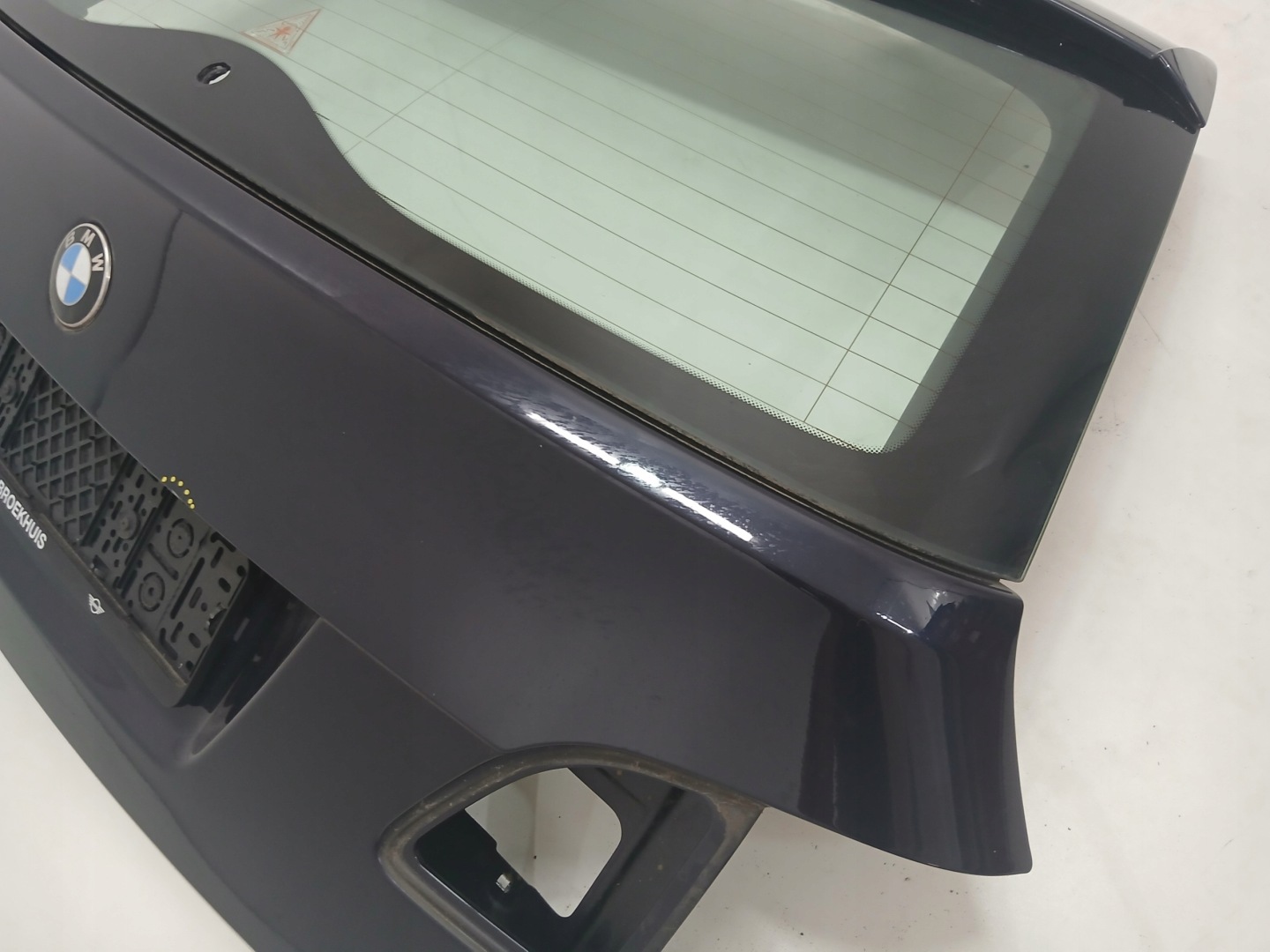 BMW E61 trunk door boot CARBONSCHWARZ