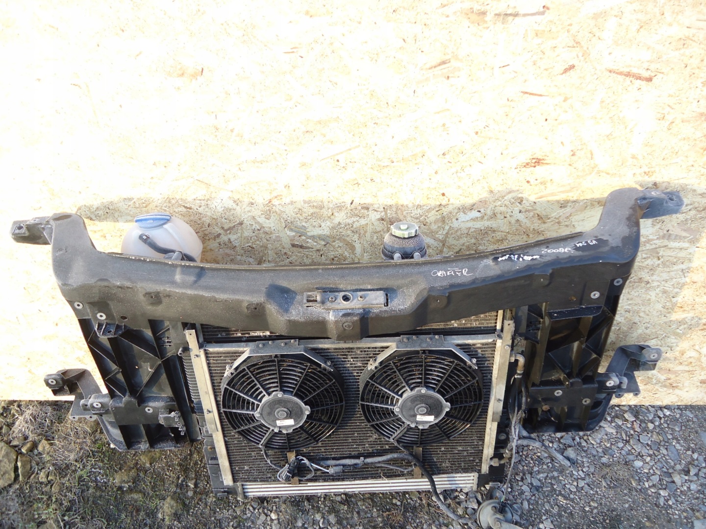 VW CRAFTER SPRINTER KOMPLET vorne gurten kühler lüfter 9068800103