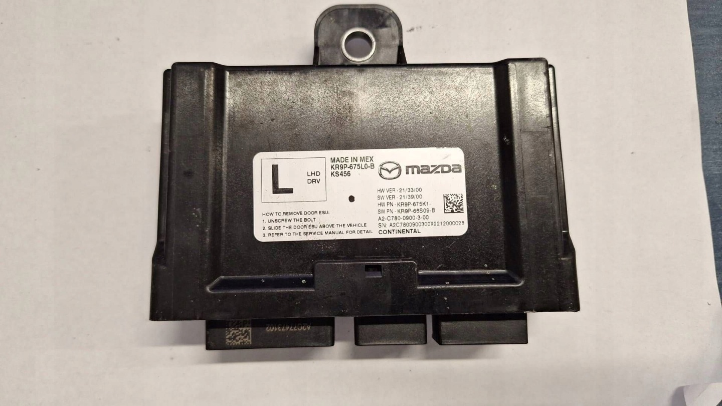 module control unit door left front MAZDA CX60 CX-60 KR9P-675L0-B KR9P675L0B