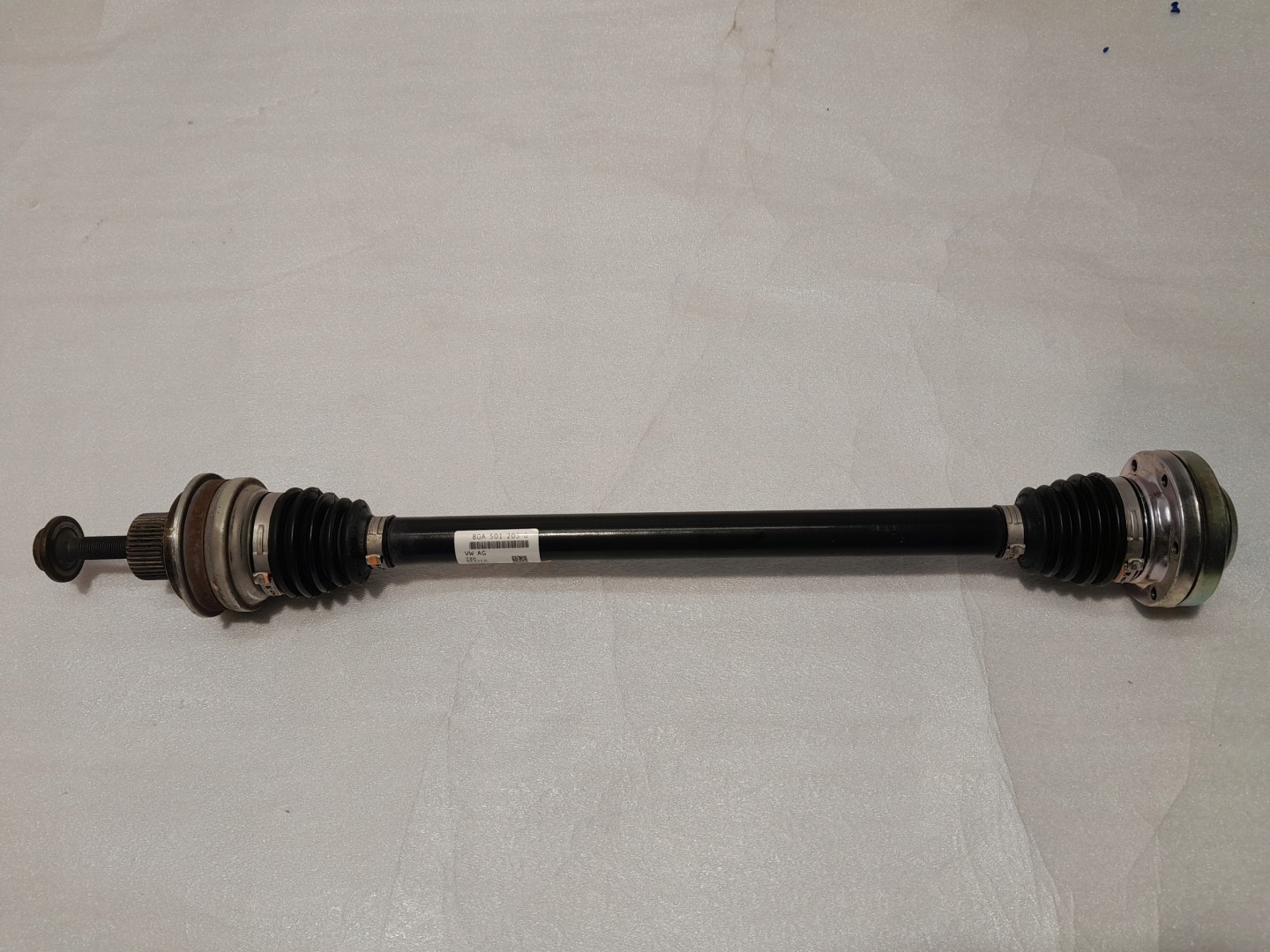 AUDI Q5 80A semi-axis left rear part 80A501203G