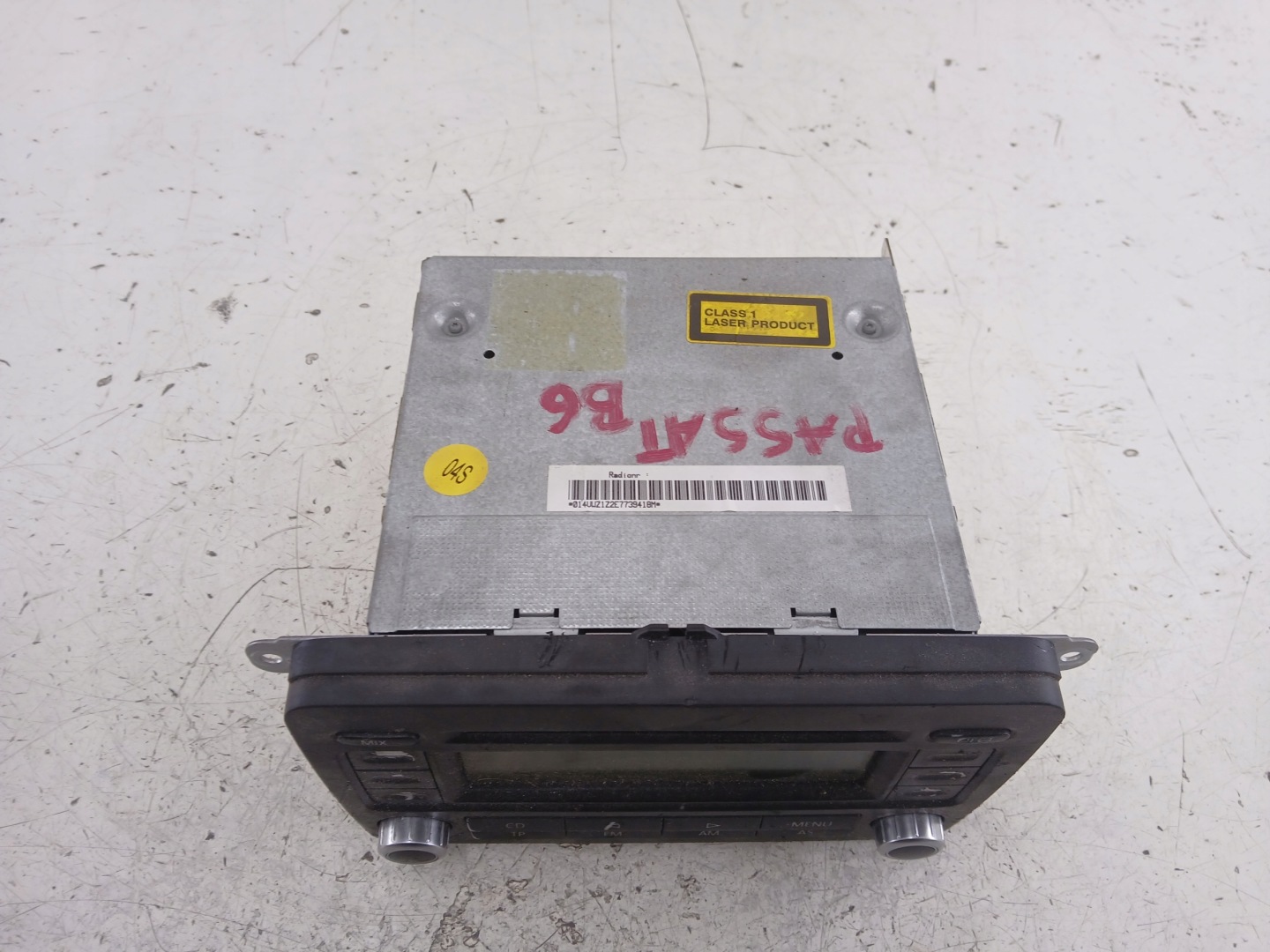 VW GOLF V PASSAT B6 RADIO FABRYCZNE CD 1K0035186P