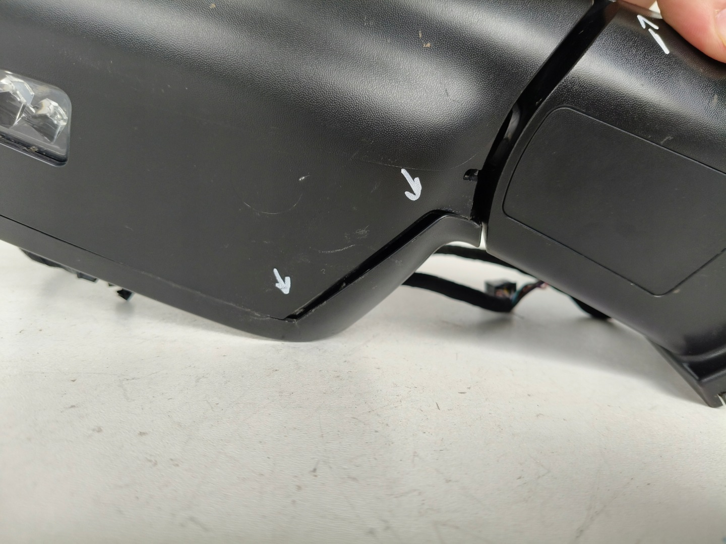 mirror right DODGE RAM 19- 9+6 15 PIN