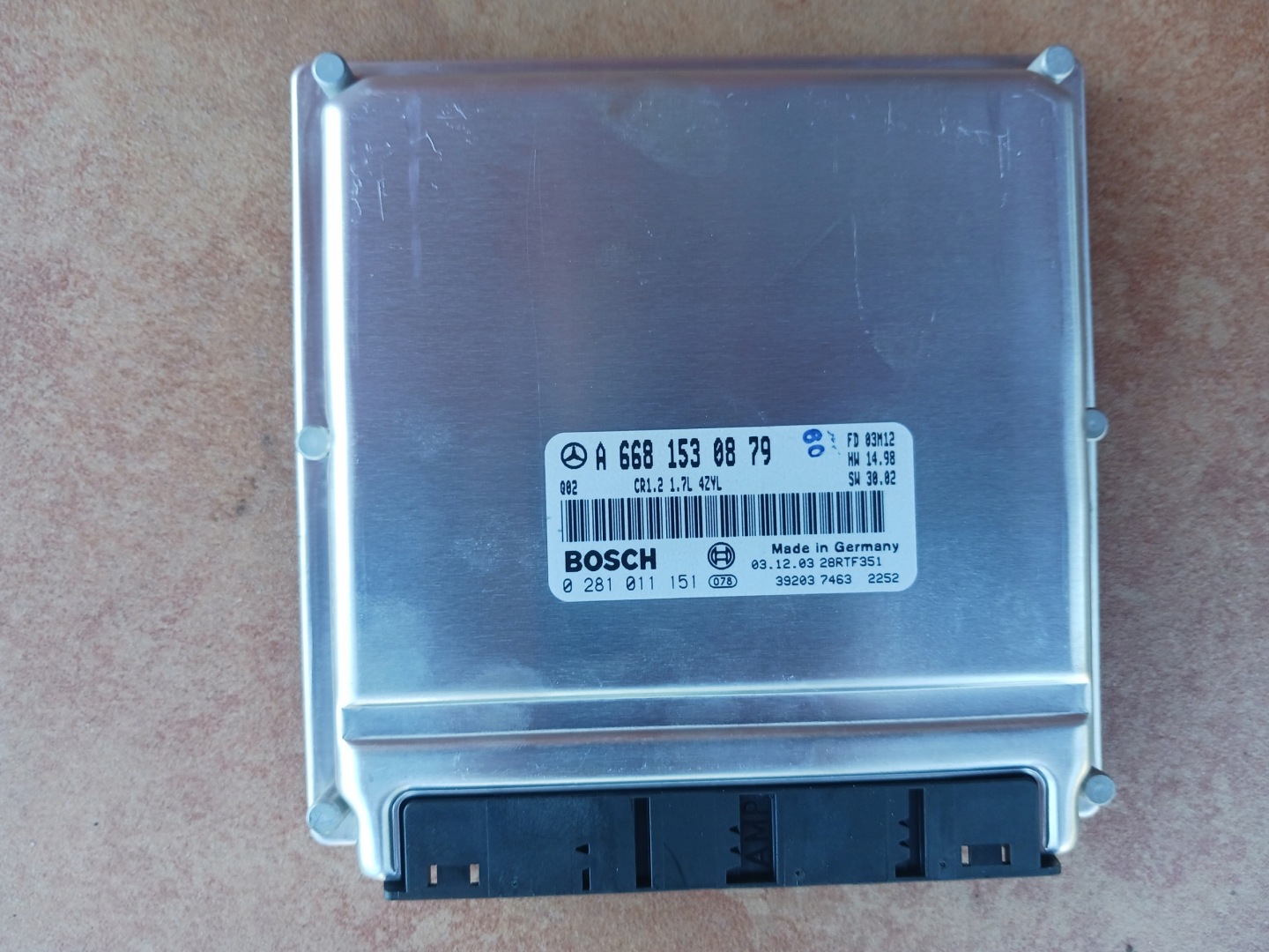 computer Motore MERCEDES W168 1,7 CDI A6681530879