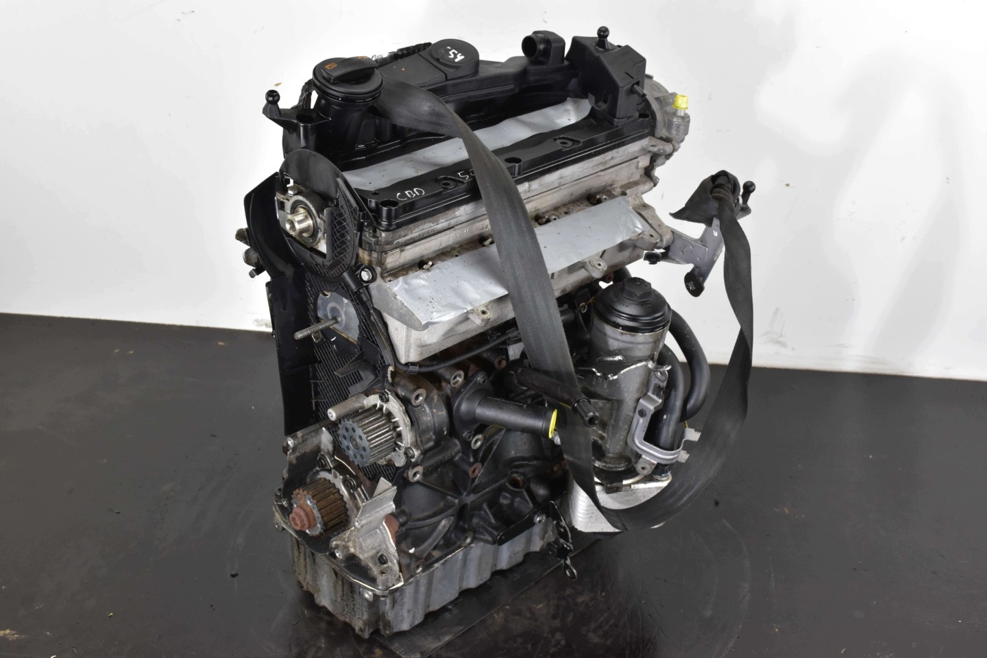 engine PASSAT B6 GOLF VI JETTA III YETI 2.0 TDI CBD @ POMIAR KOMPRESJI @