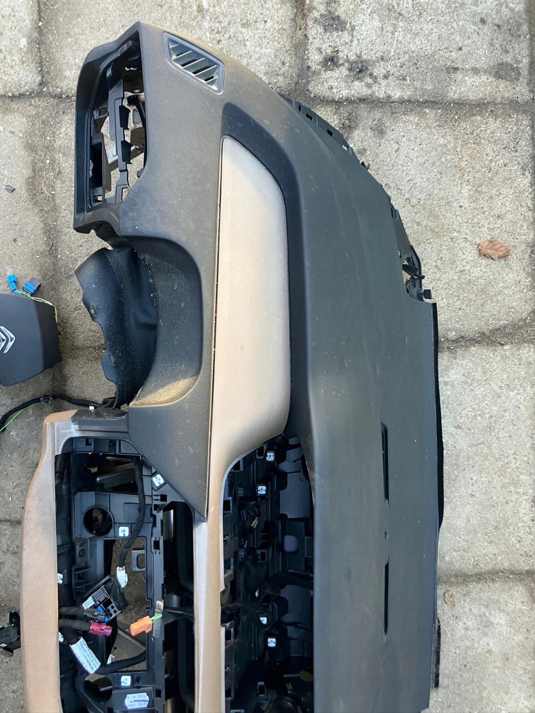 console dashboard instrument panel airbags C4 PICASSO II CITROEN original #24