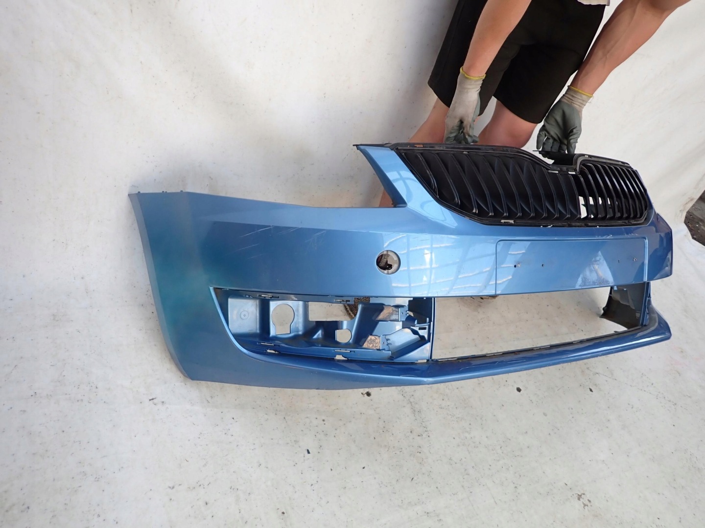 SKODA OCTAVIA III 12- bumper front front