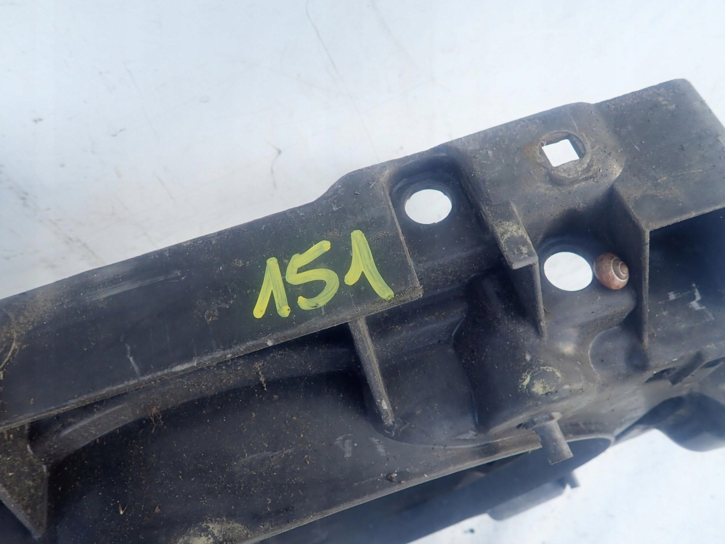 PEUGEOT 407 04-11 support panel for radiators pillar