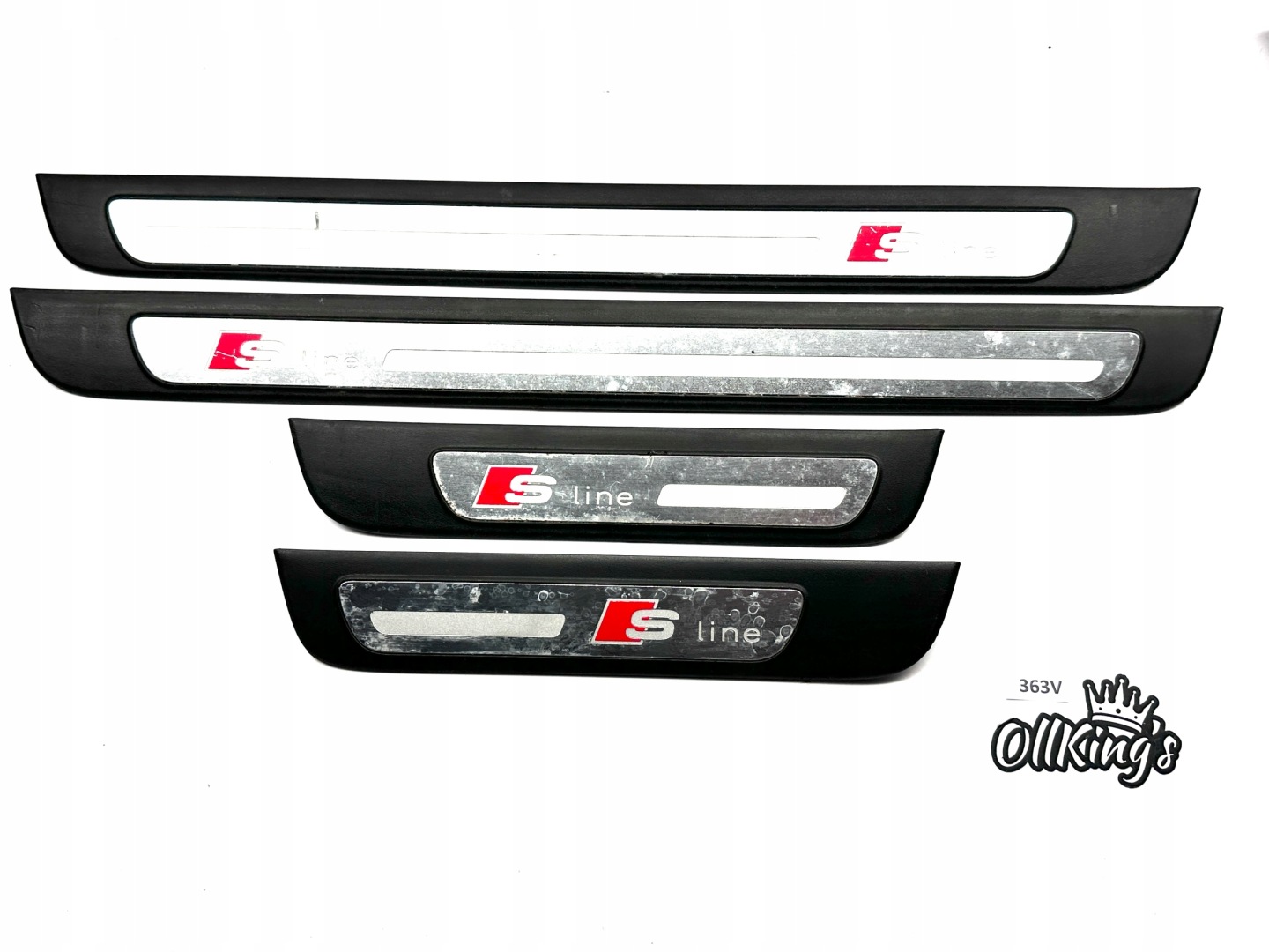 AUDI A4 B8 SLINE mouldings threshold moulding threshold S-LINE 8K0853373B 8K0853374B