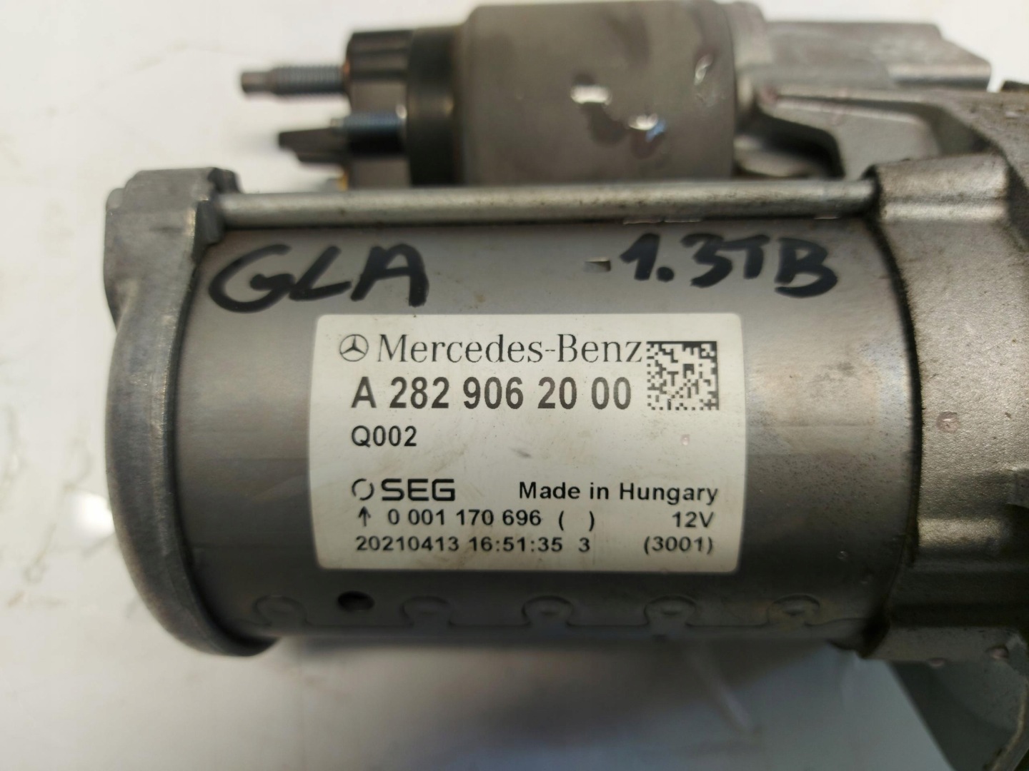 Mercedes GLA II H247 starter 1.3h hybrid