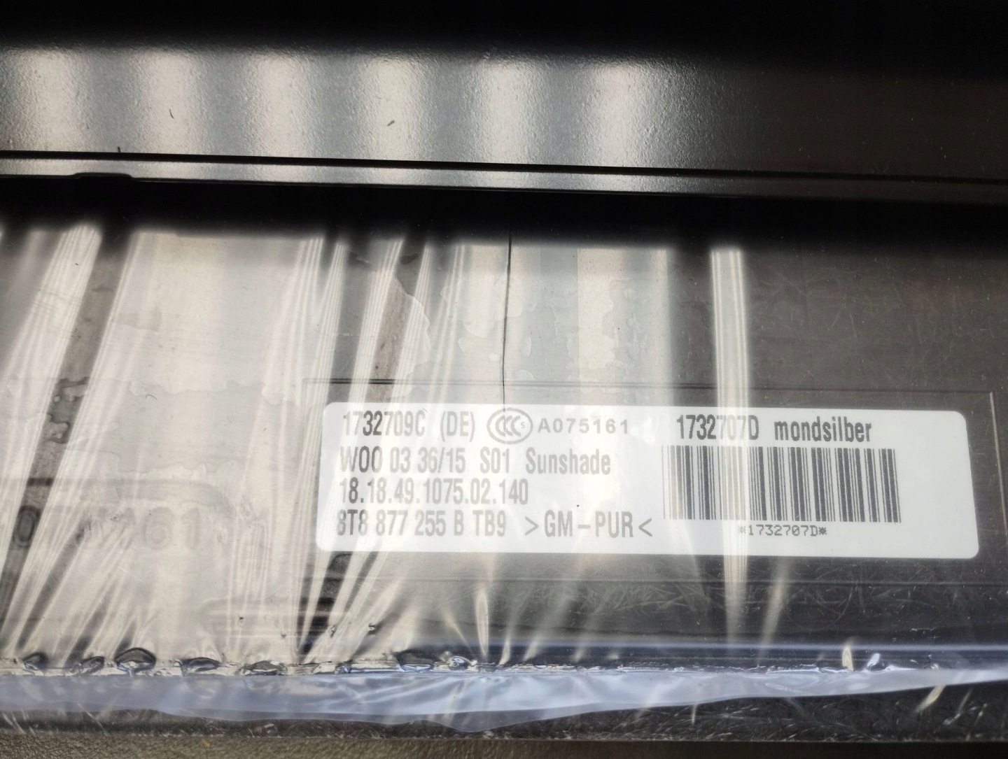 Audi A5 8T Schiebedach 8T8877041E
