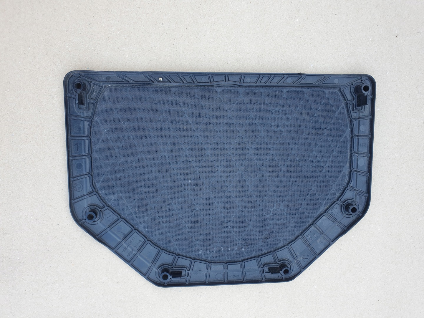Couverture tablier moteur du haut parleur Z Sol de couverture Grille BMW 3 E90 E91 E92 E93 6925337