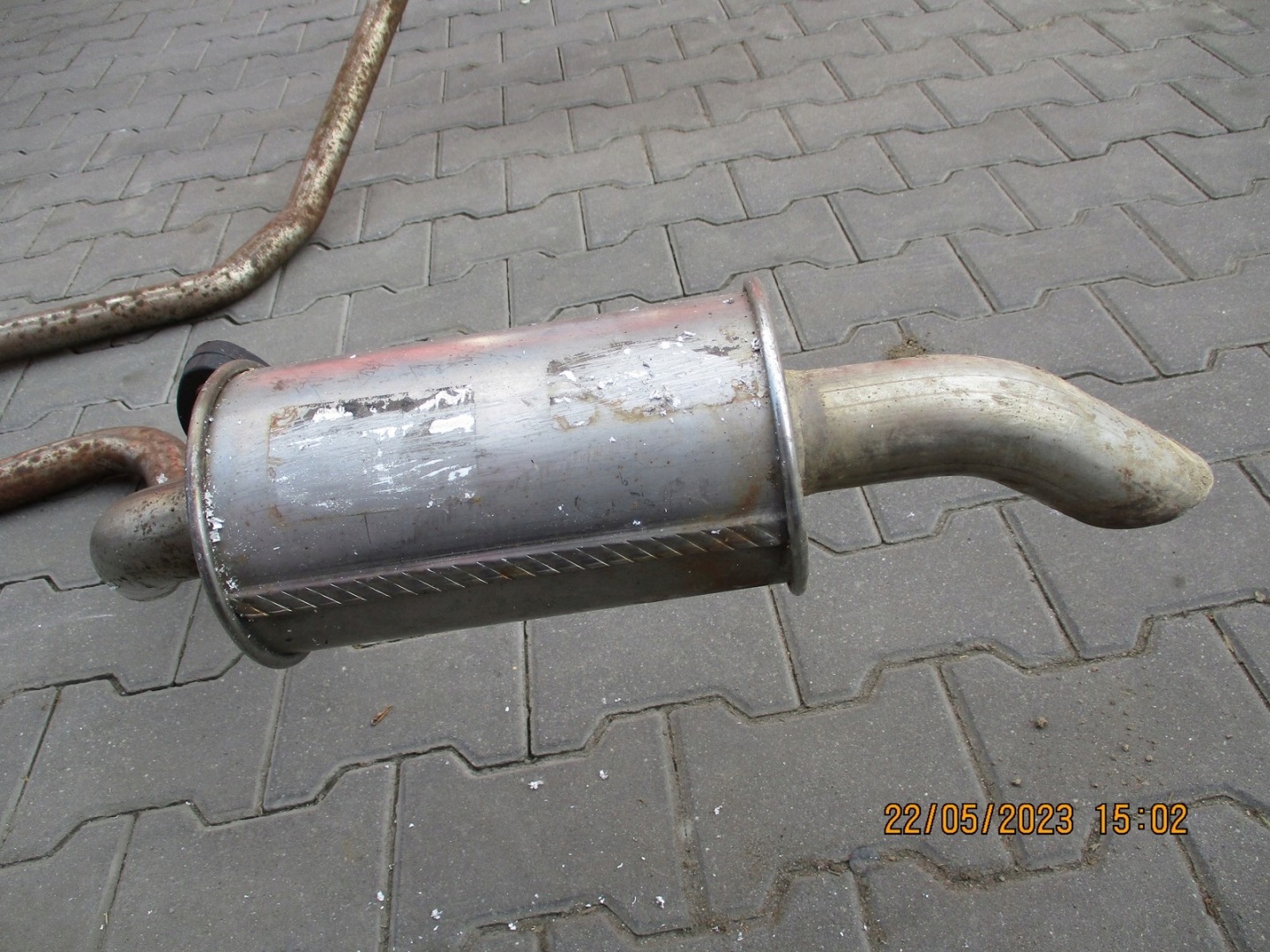 muffler, exhaust LAND ROVER DISCOVERY III