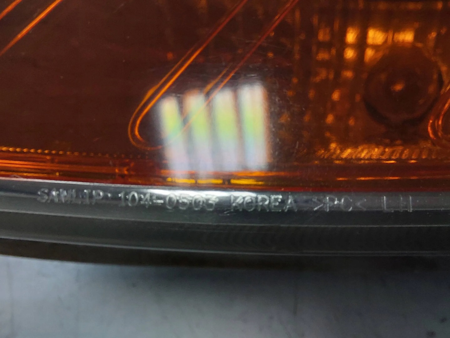 light front left Chevrolet Spark 05-09 EU