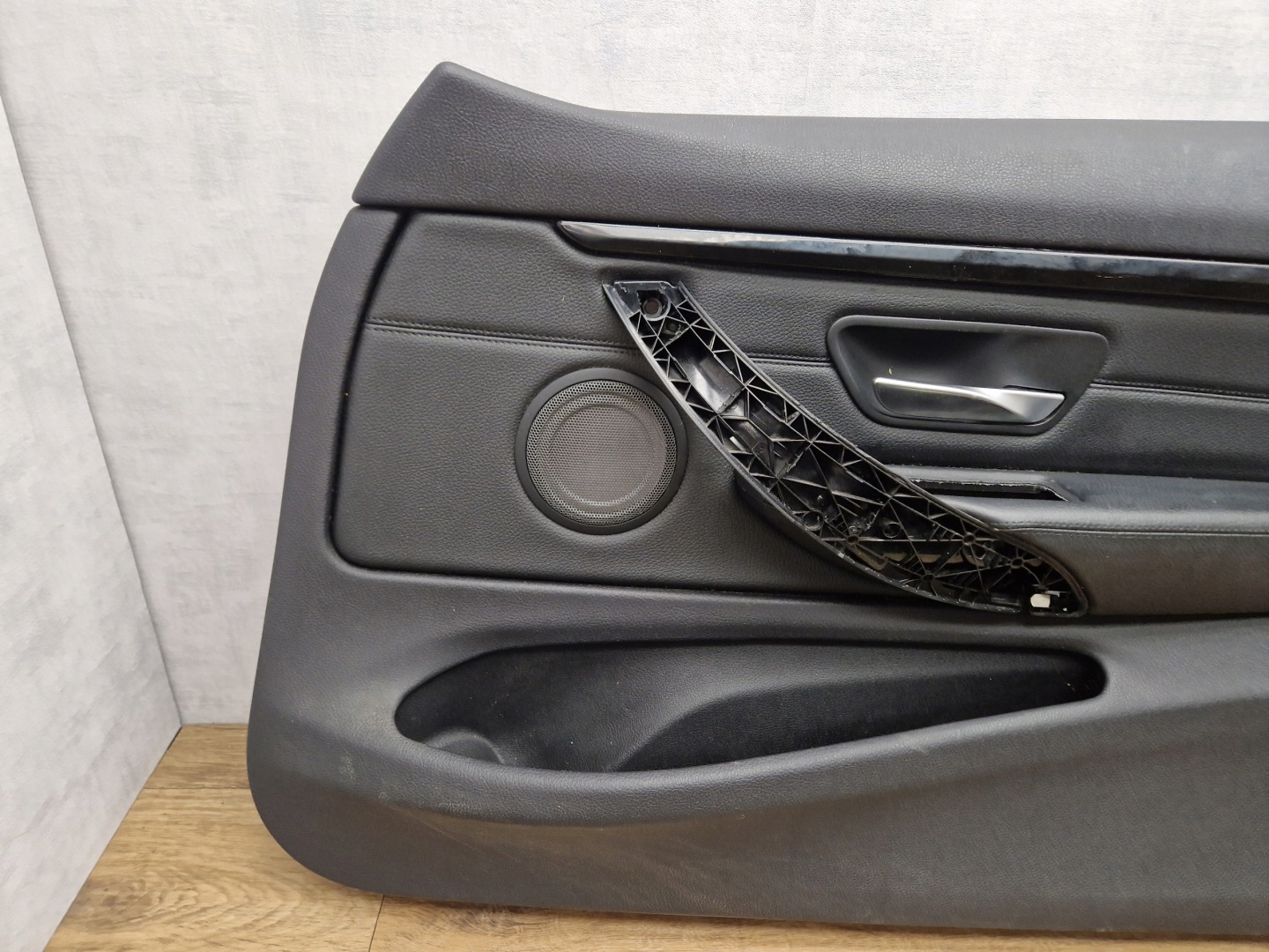 BMW F32 F33 right side front upholstery front PANEL door black leather