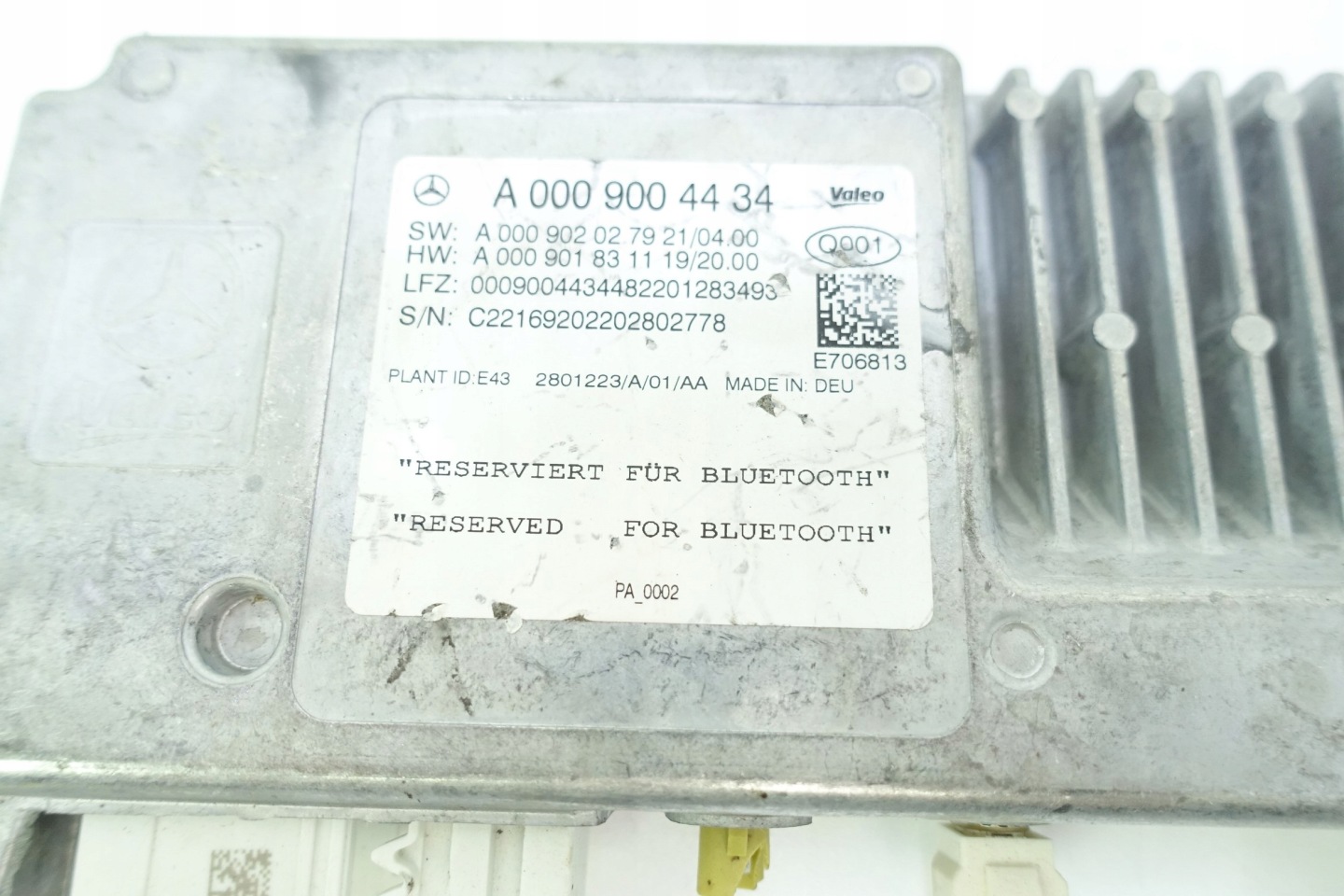 modulo Centralina BLUETOOTH MERCEDES W177 W247