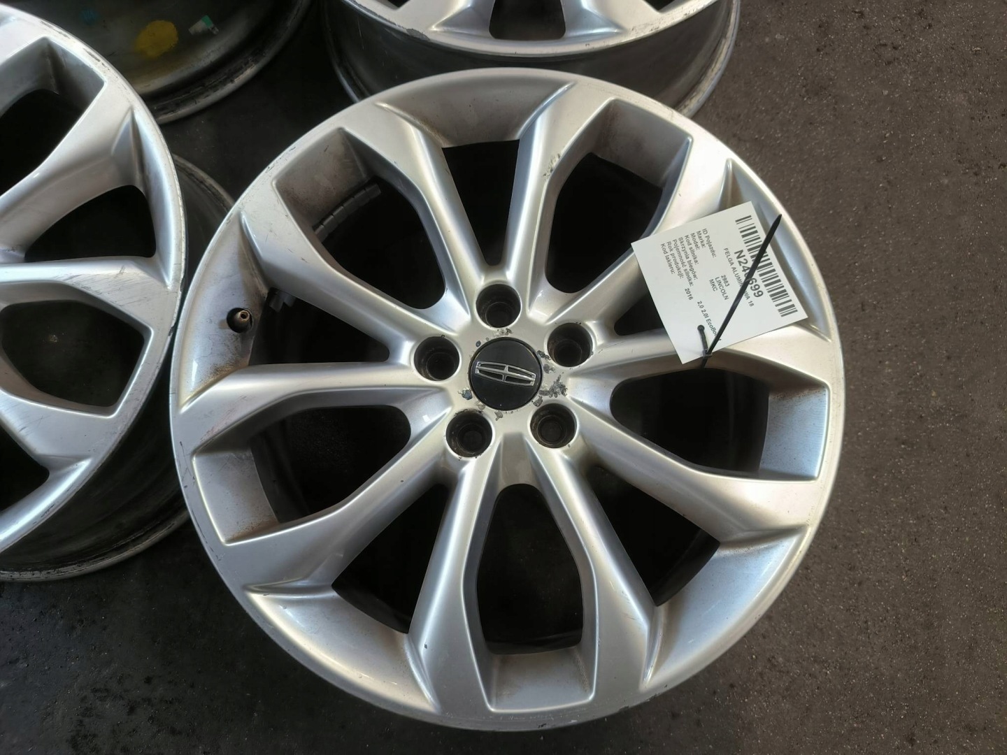 disc KOMPLET 18 EJ7C-1007-F1A LINCOLN MKC
