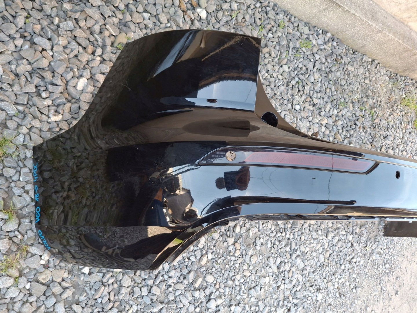 bumper rear VOLVO V60 II 2018R->