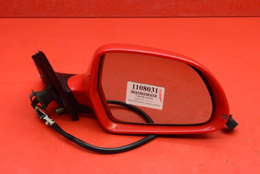 mirror right LY3J EU 020931 AUDI A4 B8 07-11 6 PIN