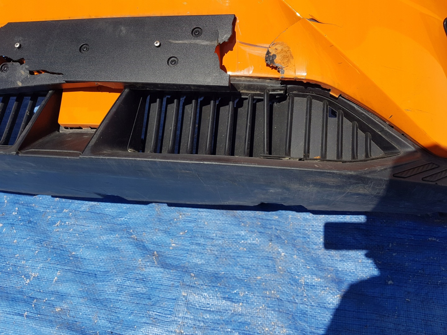 bumper front front MG IV DOL SPOILER intake KOMPLET grille KRATKI