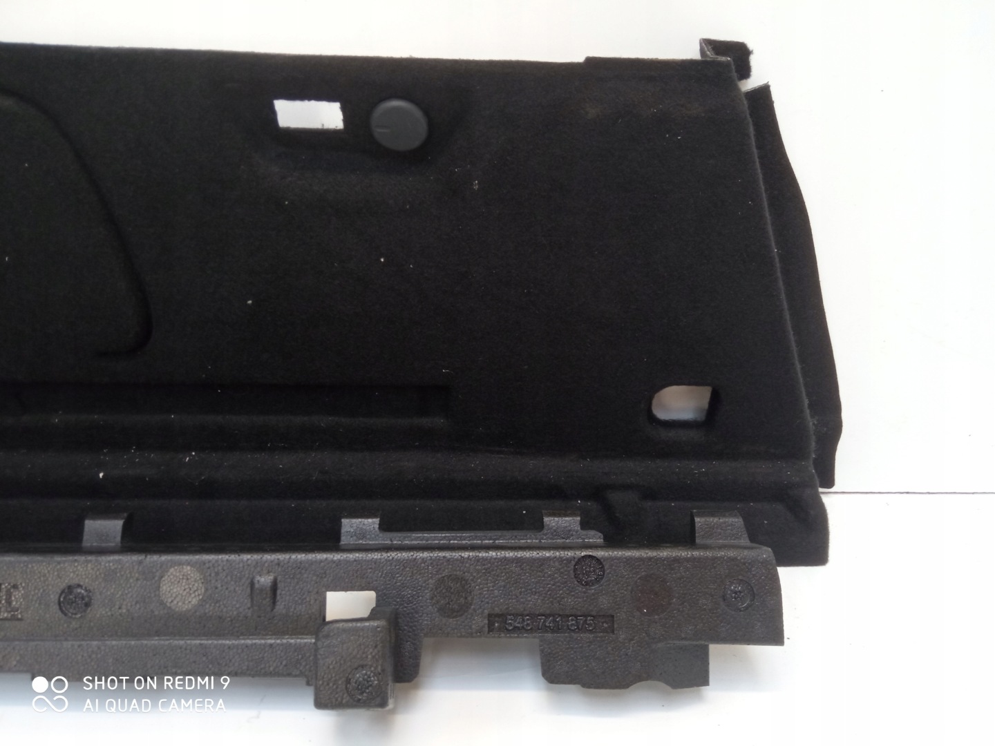 OPEL ASTRA K KOMBI boot upholstery polystirene left