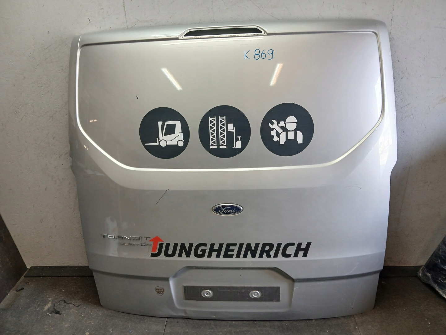 boot door FORD TRANSIT CUSTOM