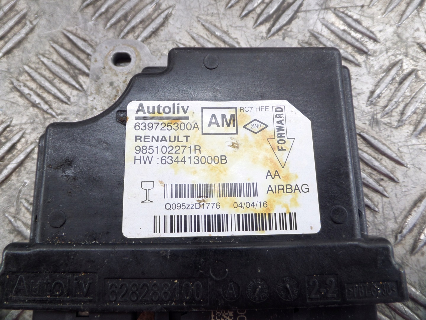 RENAULT KADJAR SENSOR airbag airbag 639725300A