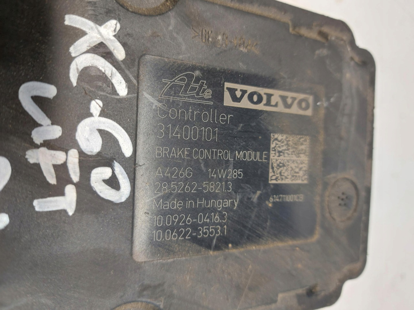 VOLVO XC60 pump control unit ABS 31400101