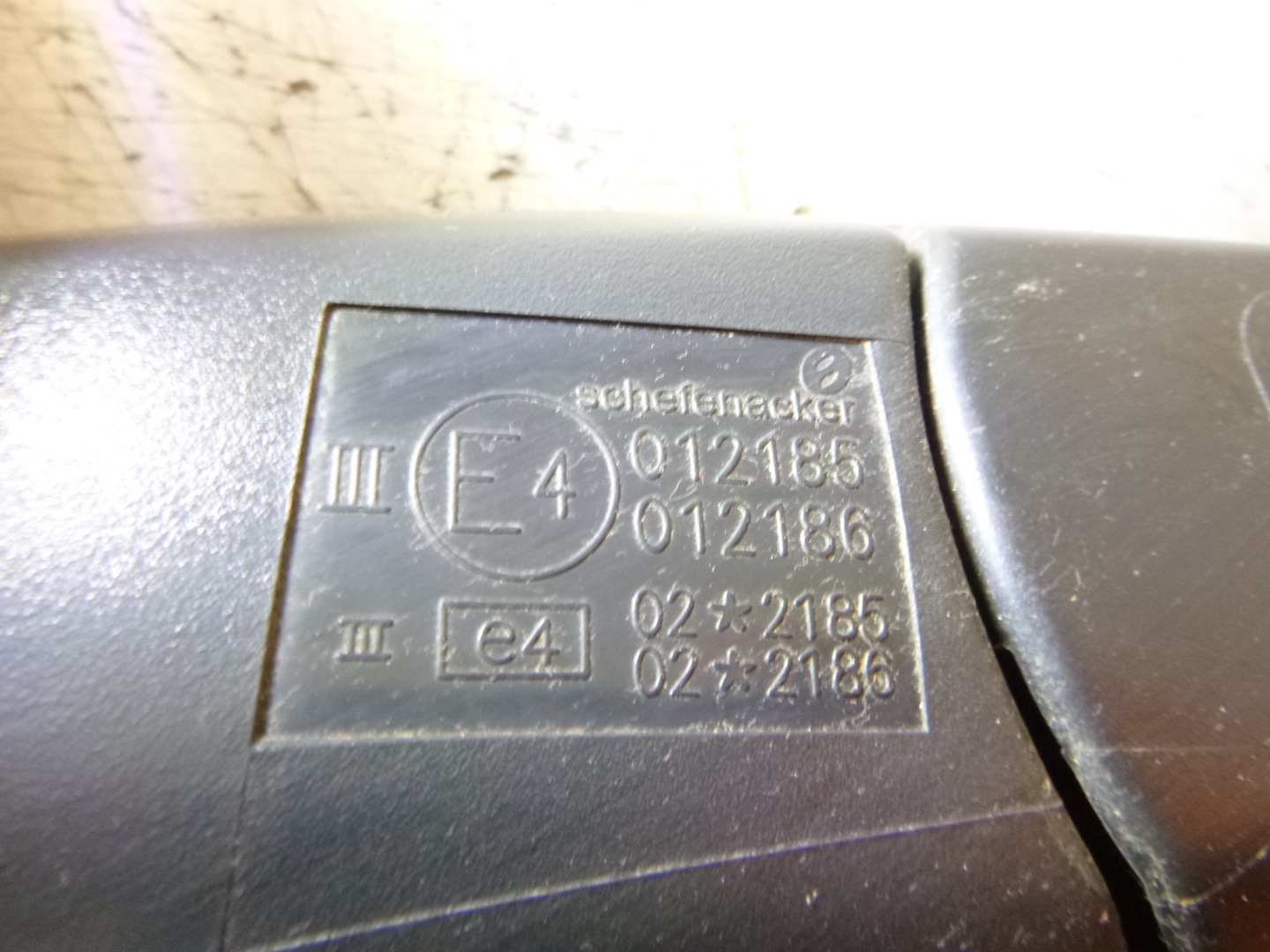 mirror Chevrolet Daewoo Aveo 2010r. manually