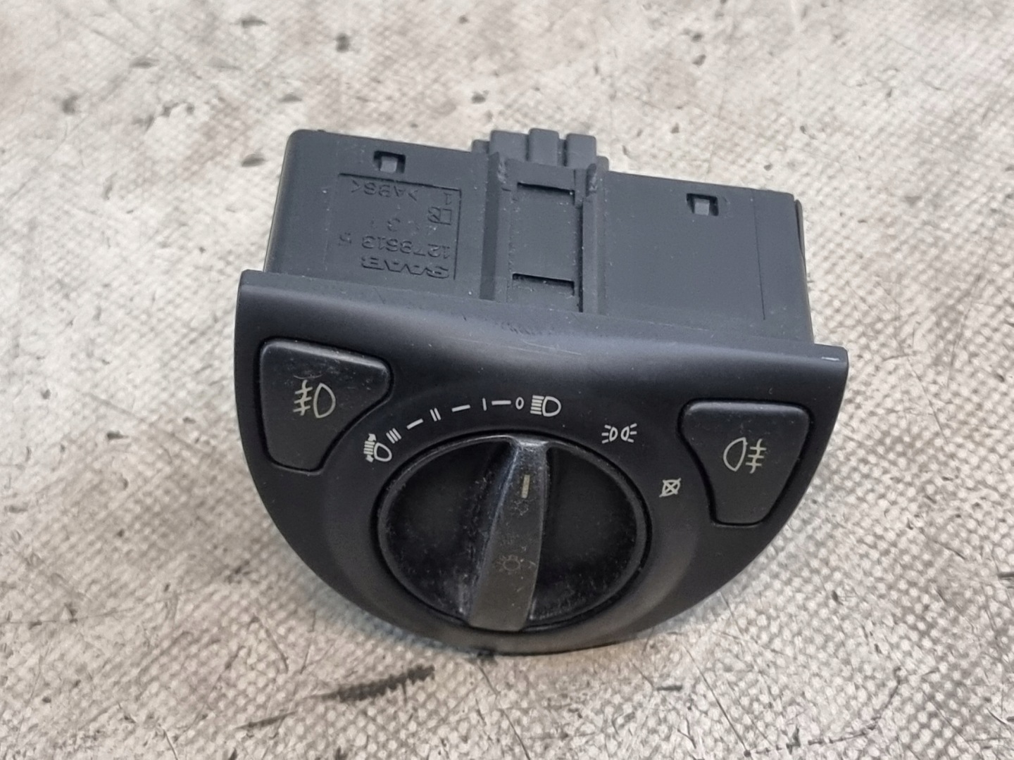 switch light switch OE 1278613 SAAB 9-3 II UK 04r