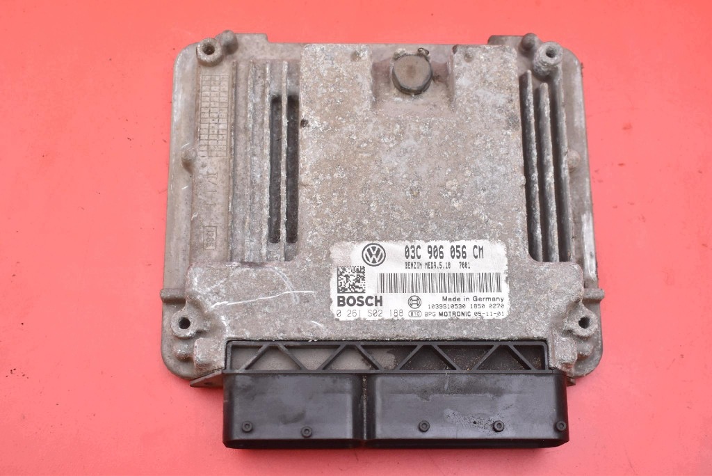 control unit computer of the engine 03C906056CM SKODA OCTAVIA 2 II 1.6 FSI 115 KM
