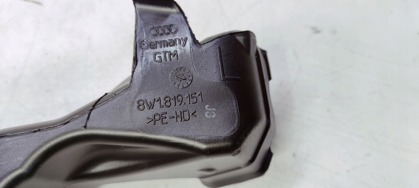 drain POWIETRZNY TUNEL left AUDI A4 B9 8W1819151