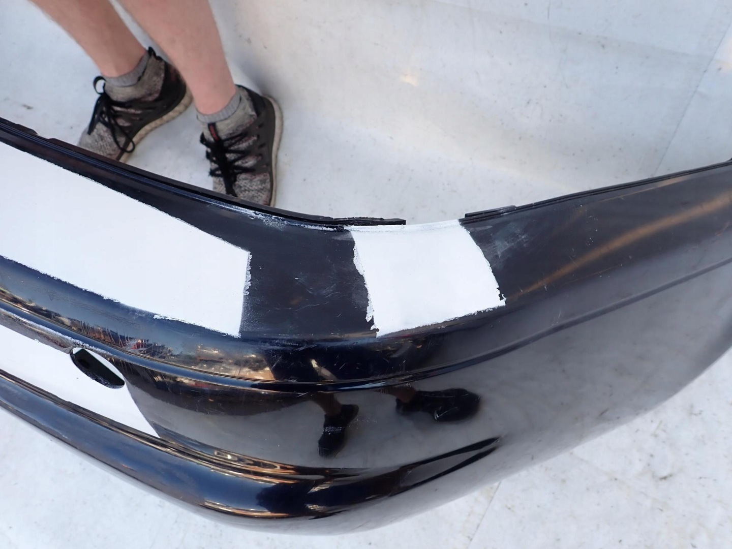 BMW 3 M3 E46 M-POWER 99-07 bumper rear part rear PDC