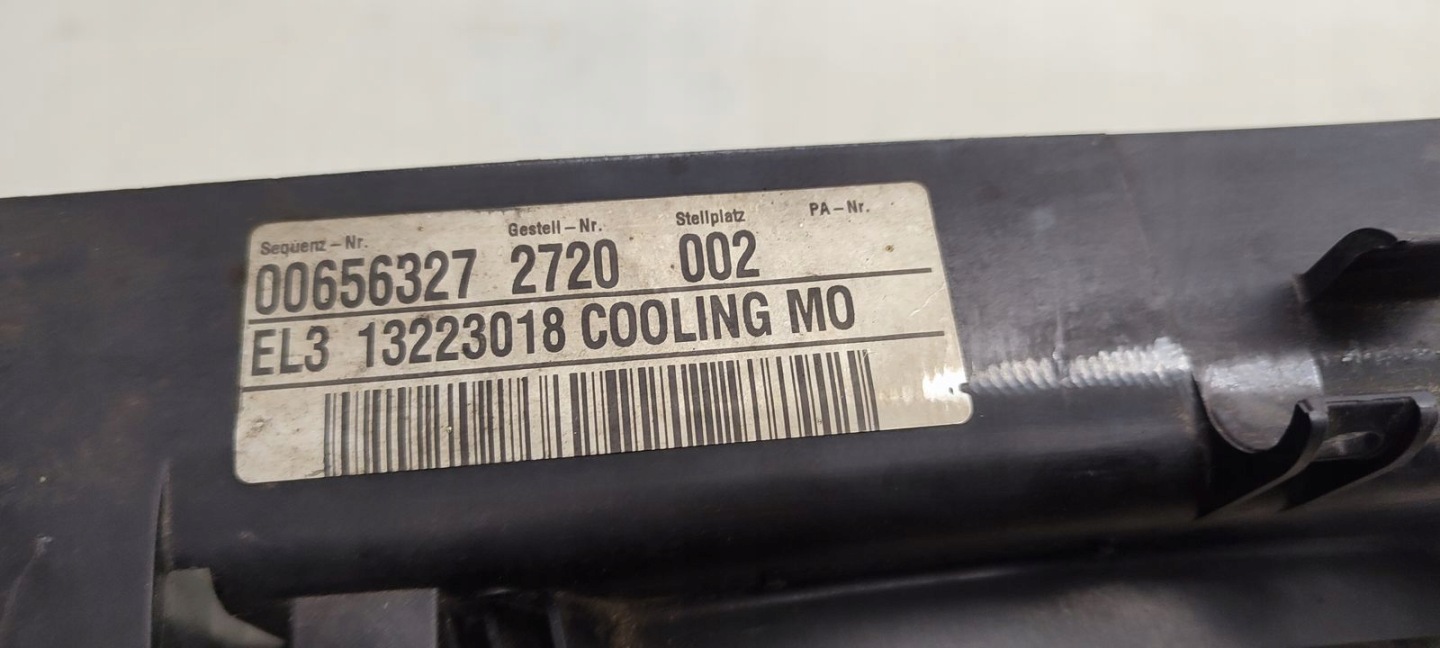 kühlergebläse Opel Insignia A 2,0 CDTI
