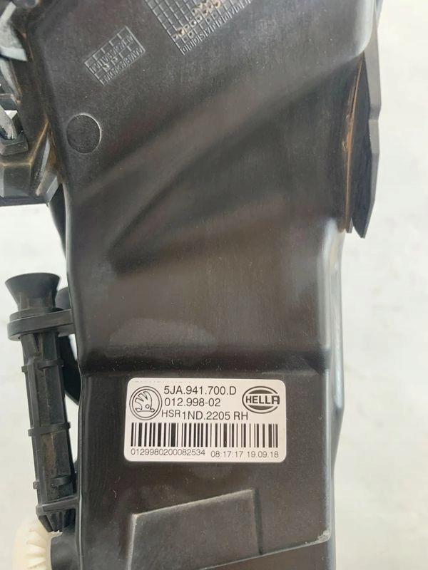 Skoda Rapid FL 17r Nebelscheinwerfer rechts Lift 2017 5JA941700D