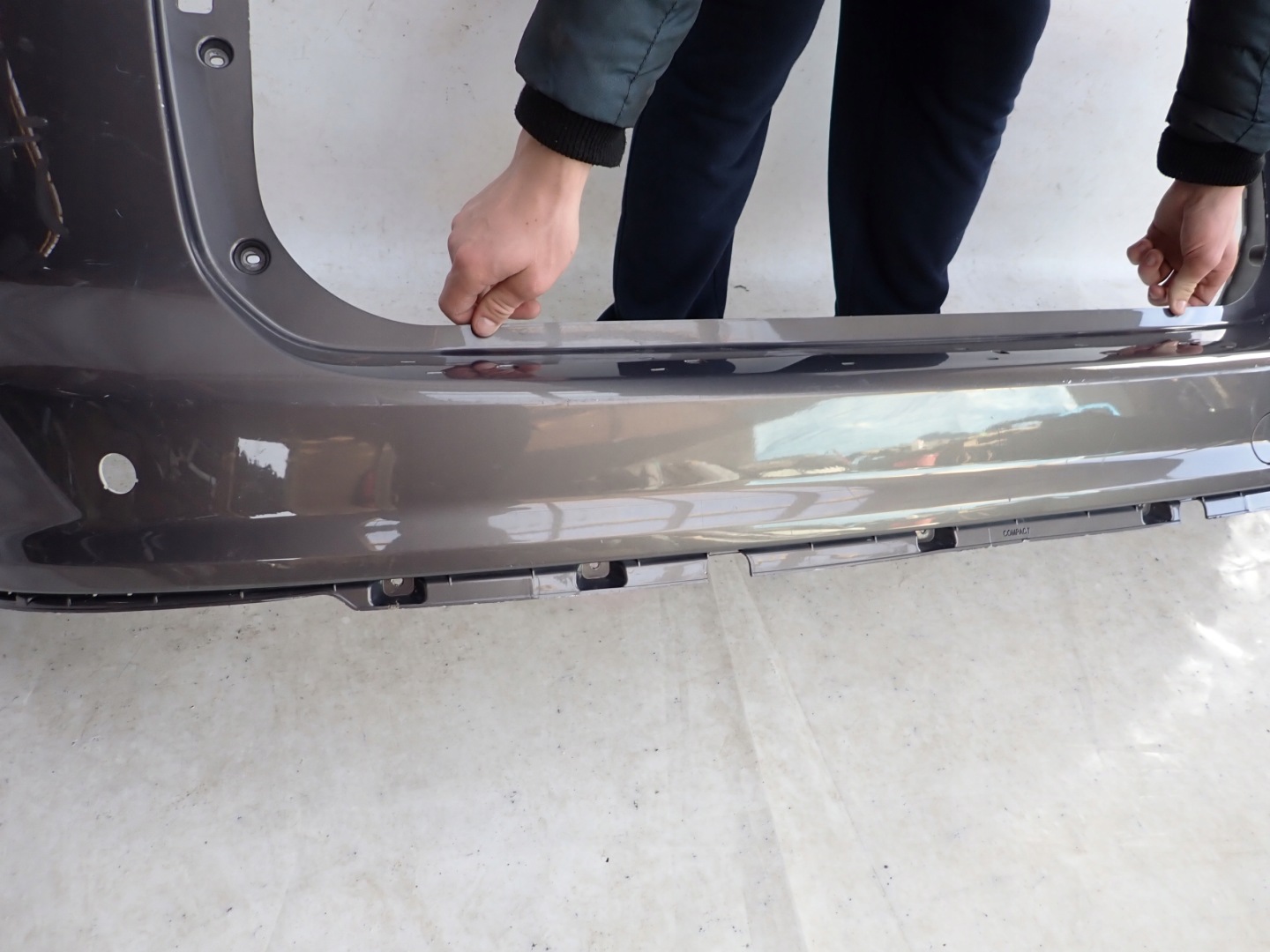 FORD C-MAX II 2 MK2 10-19 Stoßstange heck hinten 4PDC
