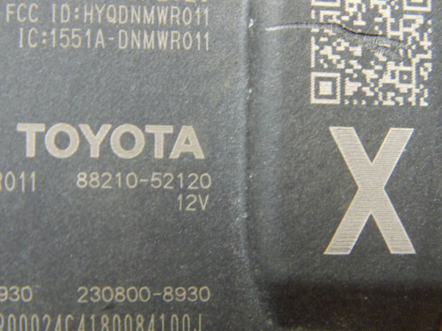 Toyota Yaris Cross module control unit radar sensor DISTRONIC 88210-52120