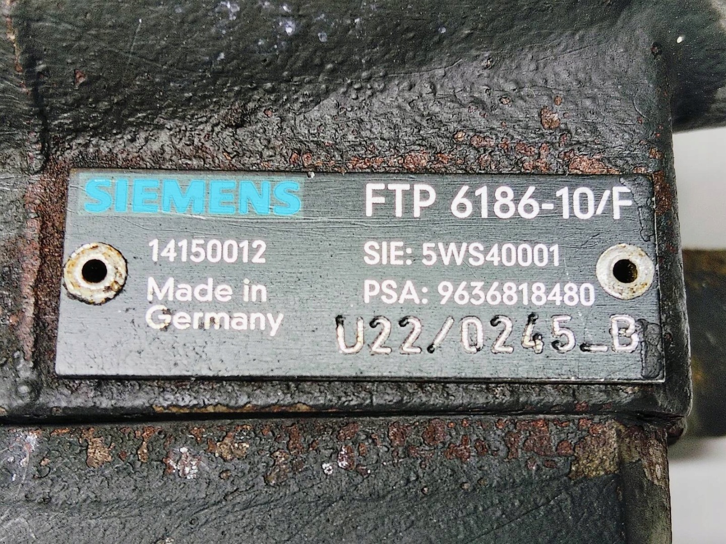 Einspritzpumpe Peugeot 307 2.0 HDI 9636818480