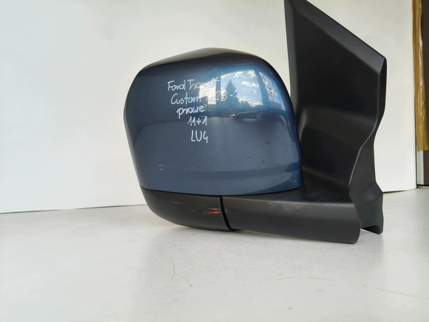 mirror right FORD TRANSIT CUSTOM II 23- 11+1 12 PIN KAMERA LU4