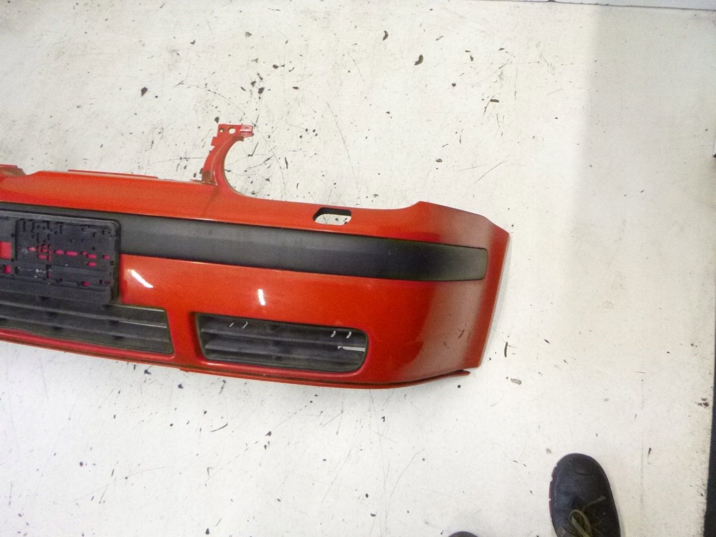 bumper front VW Golf IV 4 LP3G red 1J0807221A original 1997–2006