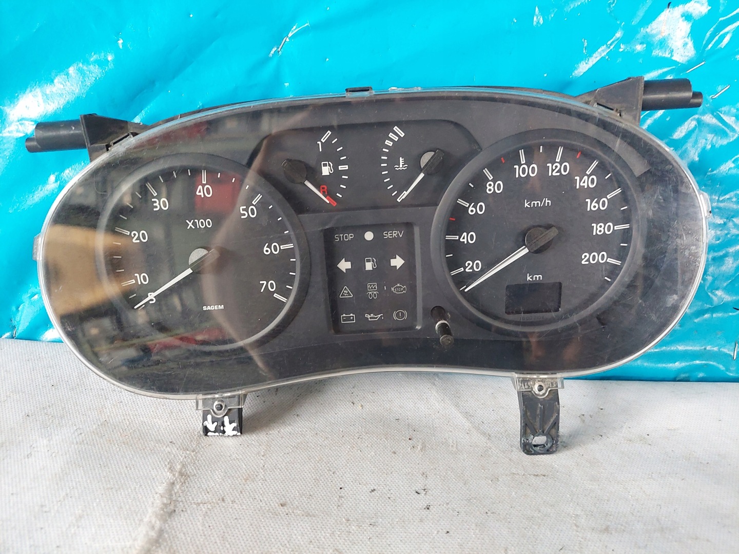 dials clock KANGOO and 1.5 DCI P8200176654