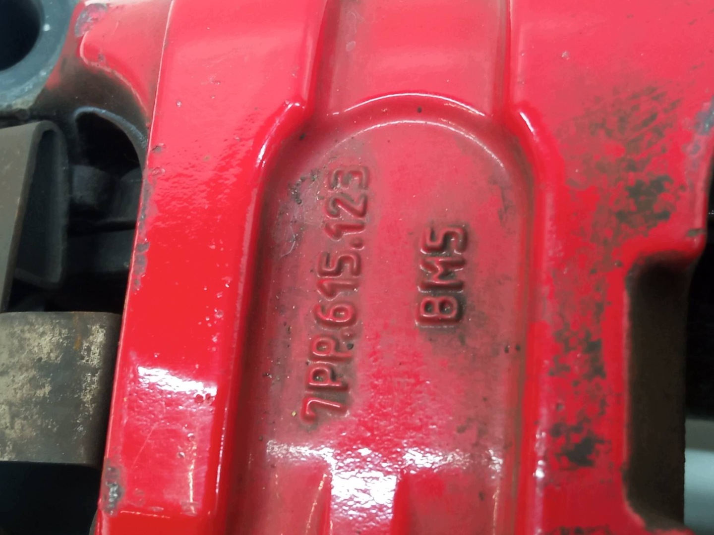 caliper brake right left front 360 MM SWAP 7PP615123 Porsche Cayenne II