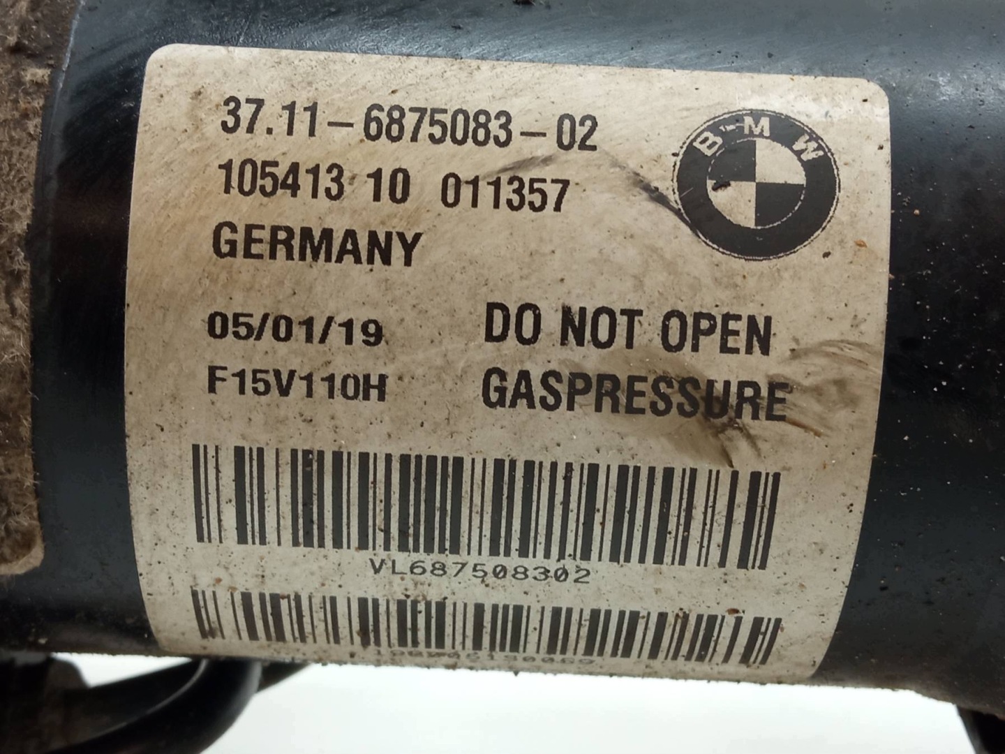 shock absorber left front 3.0 D VDC 6875083 Bmw X6 II (2014-2019) F16