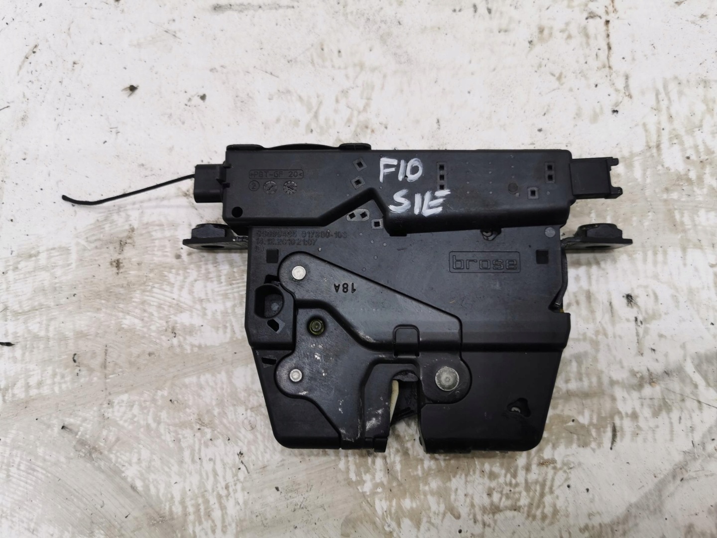 lock bonnet boot BMW SERIA 5 F10 7191212