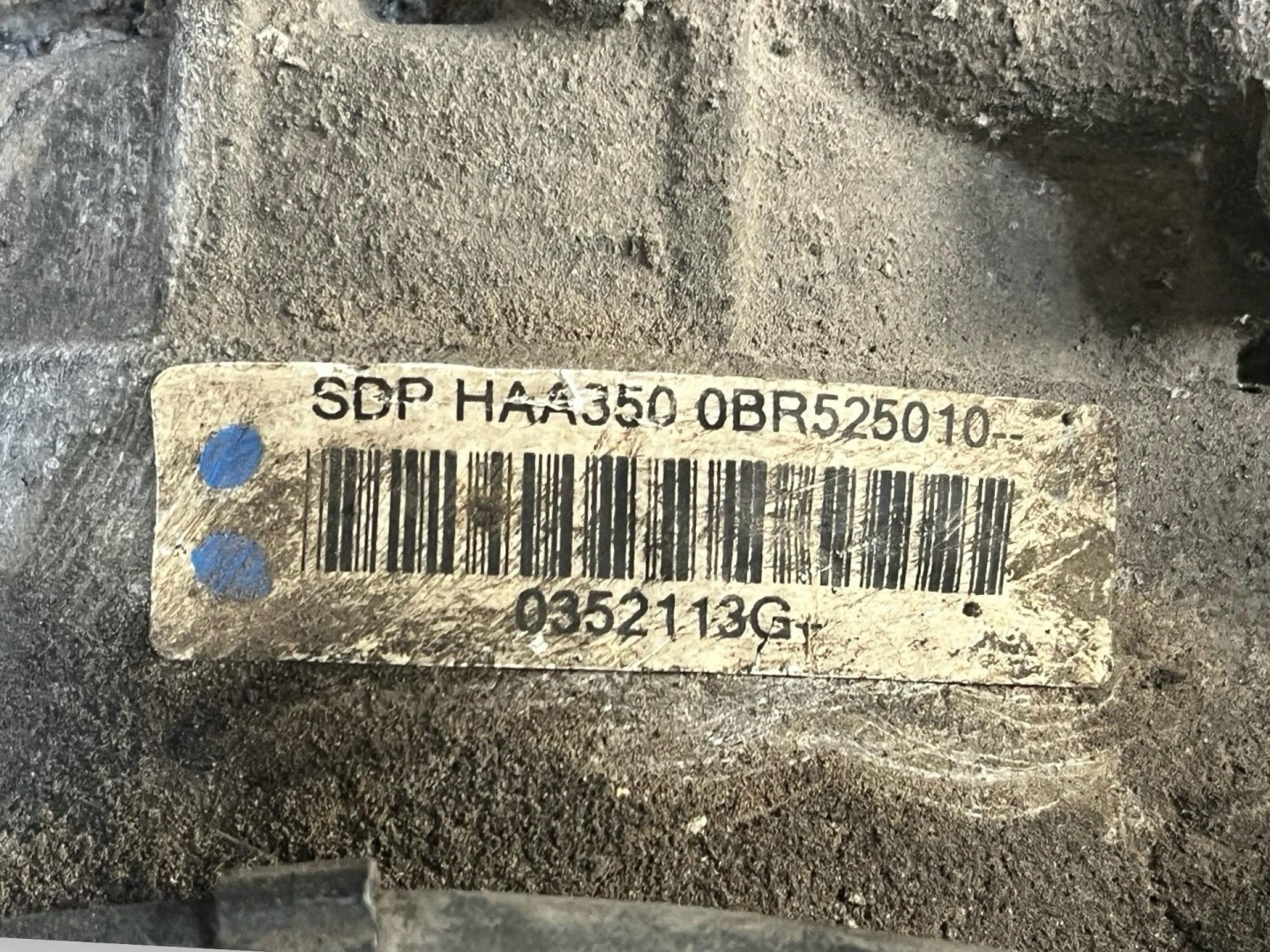 front differential diff Skoda Octavia 2 facelift 1Z 2009 0BR525010