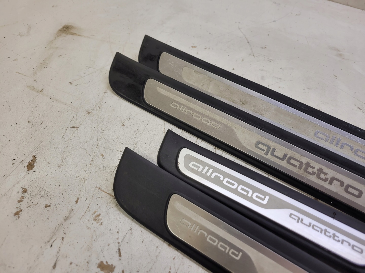moulding mouldings threshold AUDI A4 B8 ALLROAD original