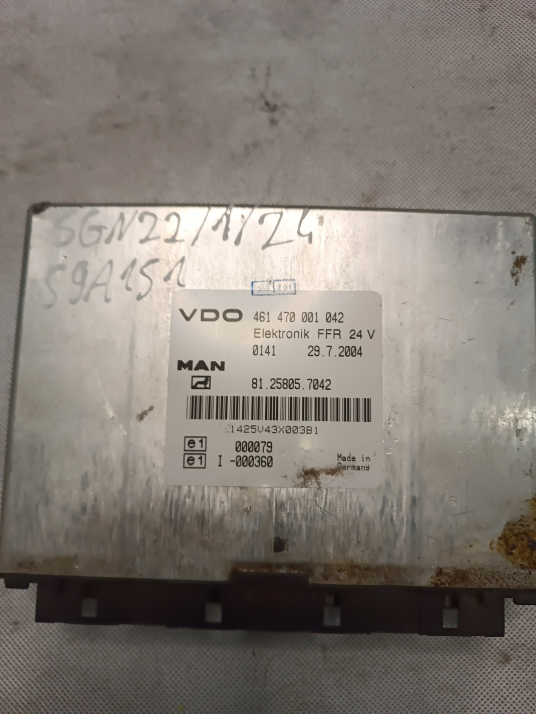 Bedienteil MAN TGA 461470001042