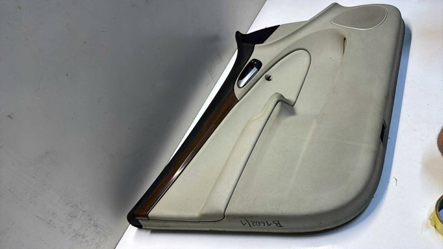side driver´s JASNA leather left front SAAB 9-3 93 II SKORZANY beige