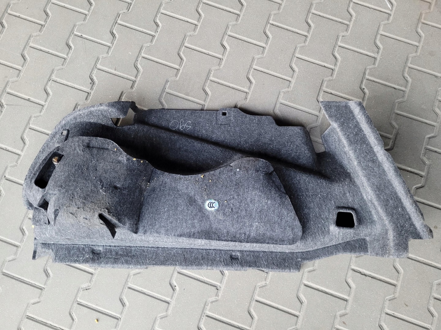 boot upholstery right VOLVO S90 II sedan