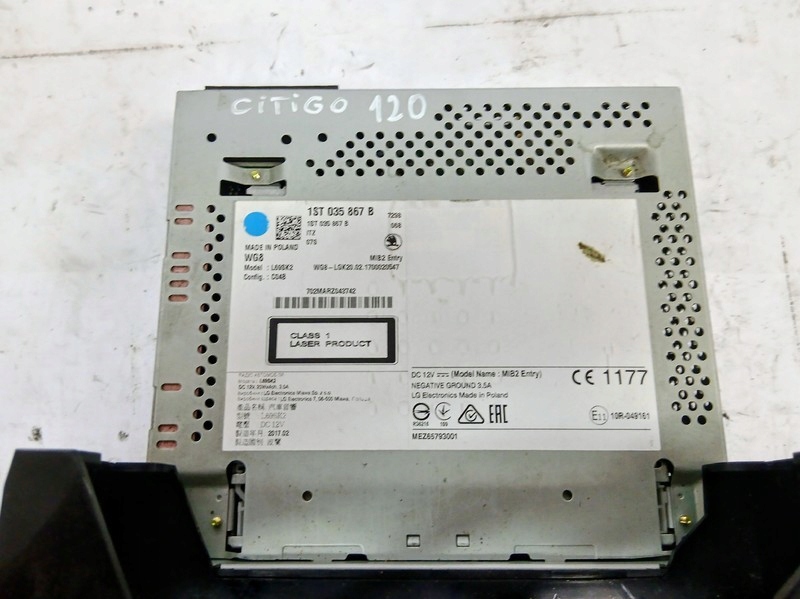 RADIO CD SKODA CITIGO 1ST035867B