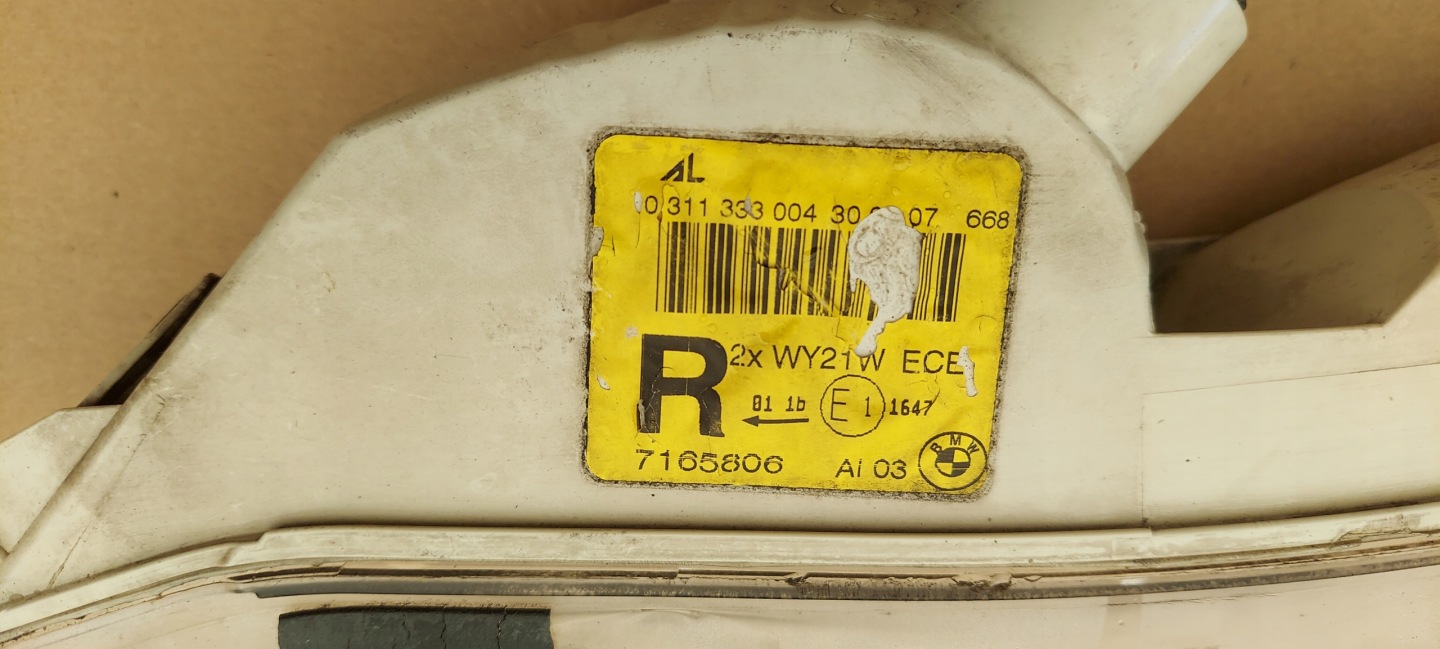 Blinkerleuchte rechts BMW 6 E63 E64 7165806